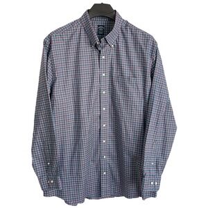 Brooks Brothers men’s Size 3XLT - tall -‎ blue, red, white and green plaid shirt